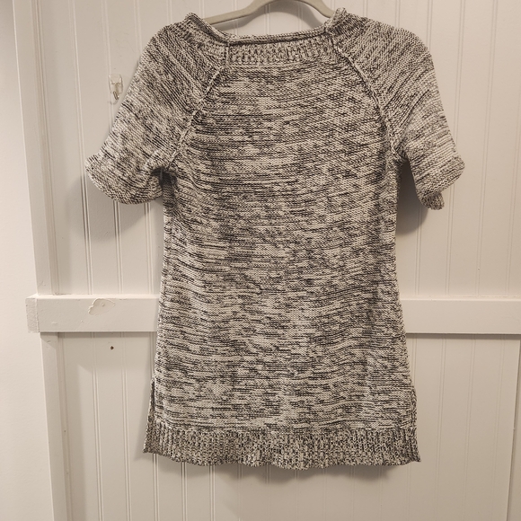 CAbi Black and White Knit Sweater - Picture 3 of 3